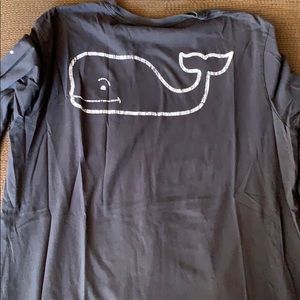 Black/White Vineyard Vines long sleeve shirt